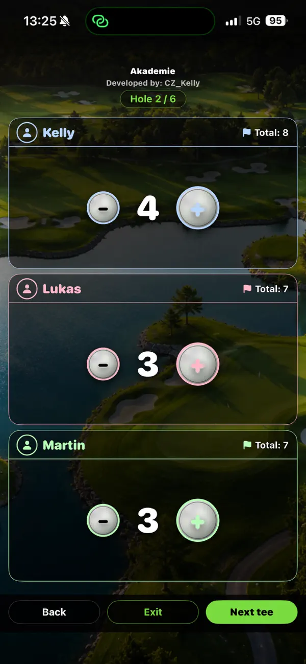Screenshot #3 pour All Flight Golf Scorecard
