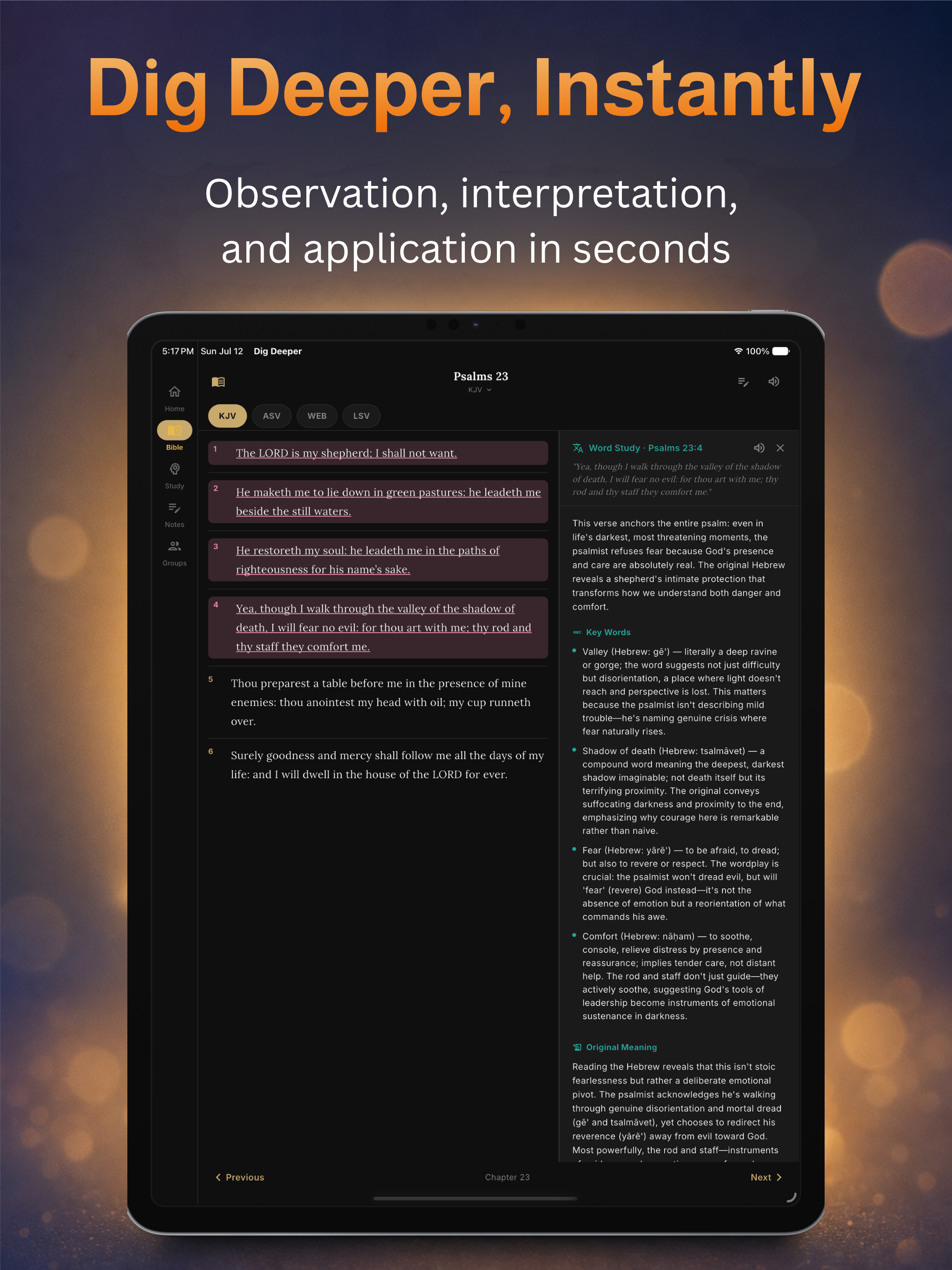 Dig Deeper: Bible Study screenshot 10