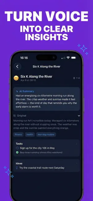 Voice Journal: AI Diary & Mood screenshot 2