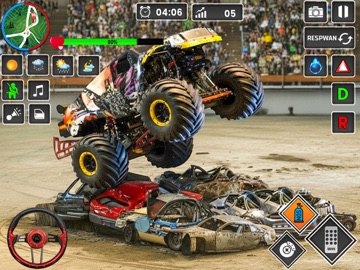 4x4 Offroad Monster Truck Game iPad screenshot