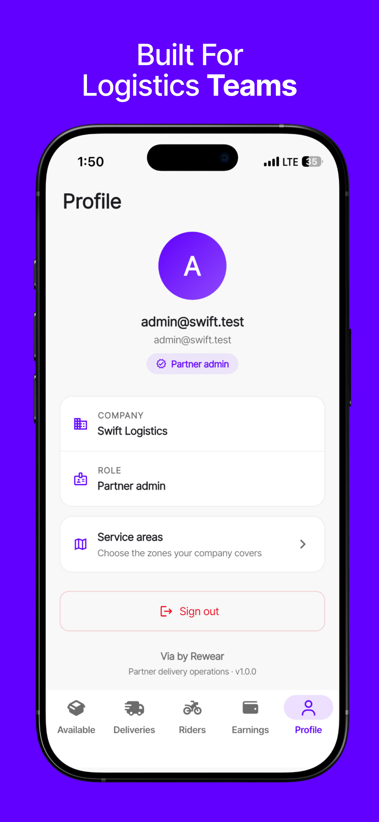 Via Partner screenshot 5