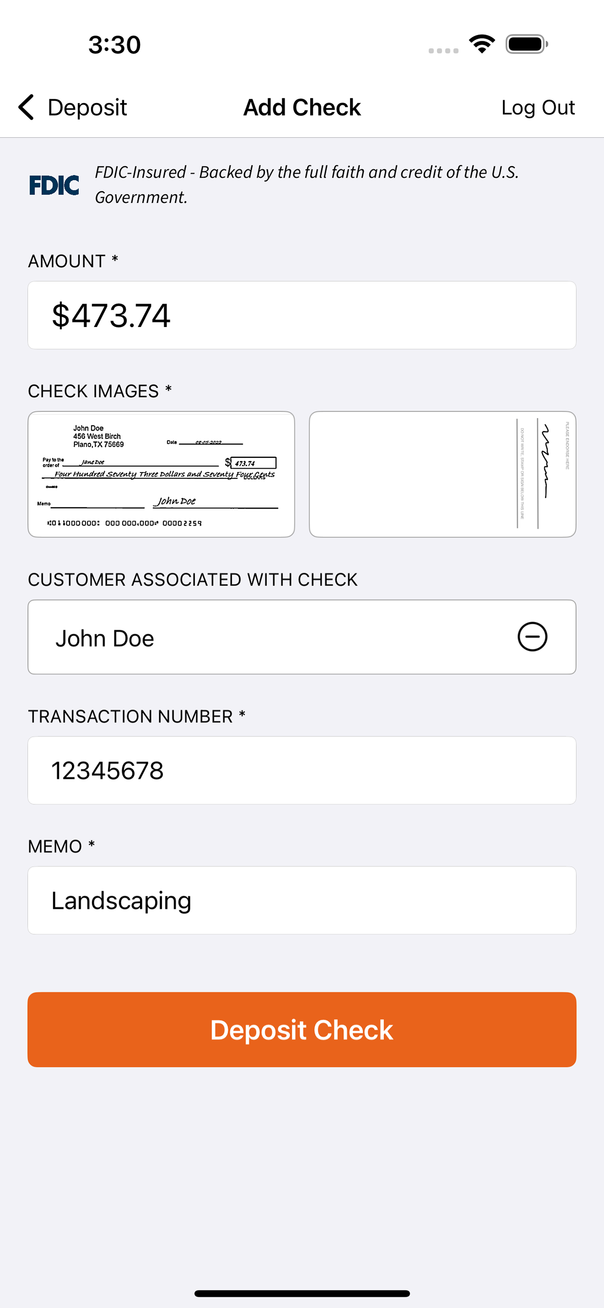 BankCherokee Business RDC