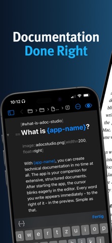 adoc Studio - Writing App Screenshot 1 of 10
