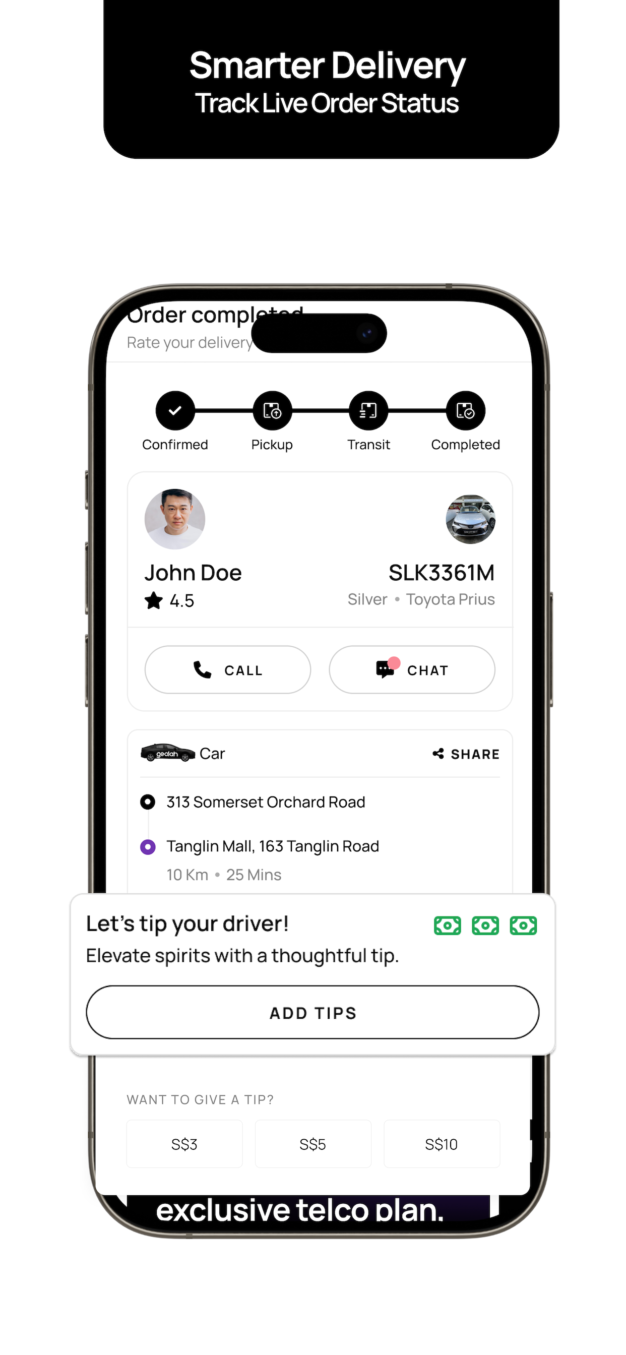 Geolah – 24/7 Ride & Delivery