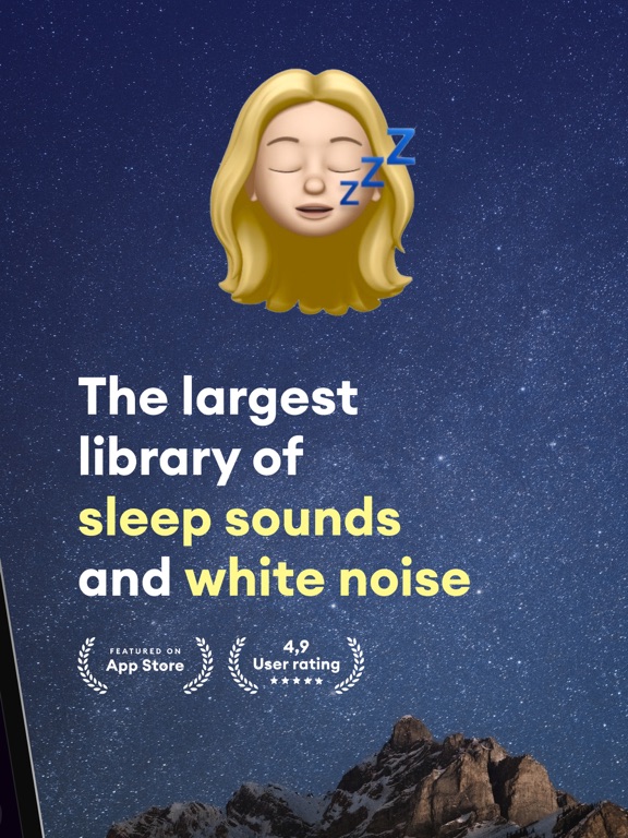 Sleepo: 睡眠, ホワイトノイズ, 睡眠アプリのおすすめ画像2