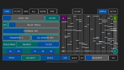 Screenshot #2 pour mididelay