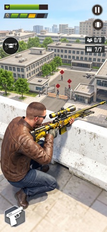 Anti Terrorist Gun Strike 3D iPhone screenshot