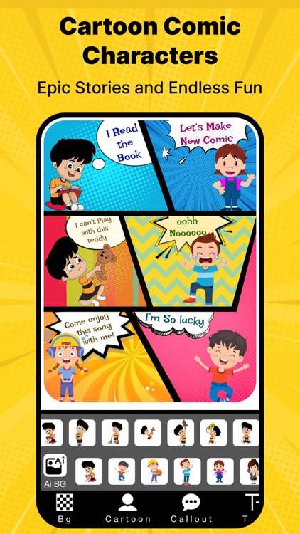 Comic Cartoon Story Maker
