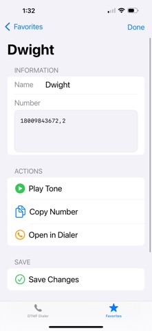 DTMF Dialer Tool Screenshot 3 of 3