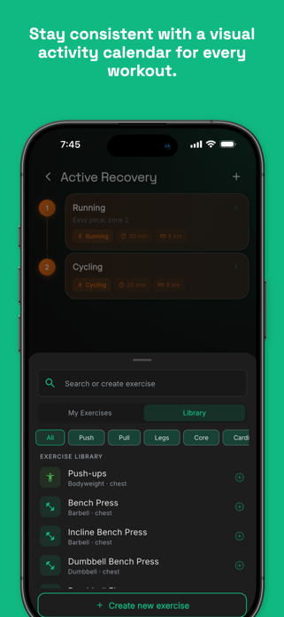 sTrain - Gym Workout Tracker Screenshot 7 of 8