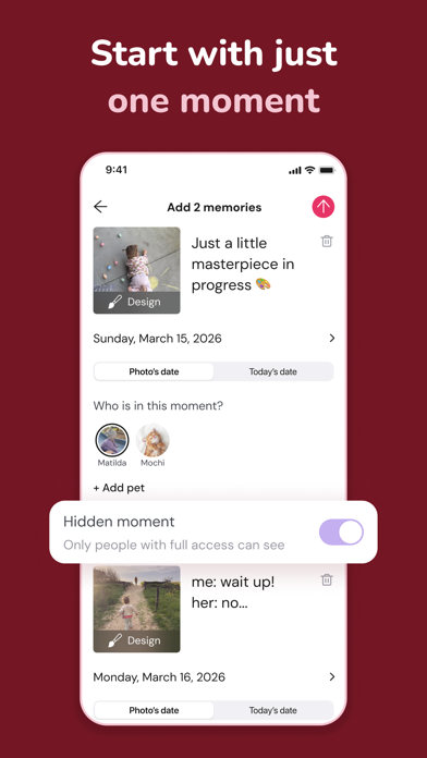 Screenshot #3 pour Tinybeans Private Family Album