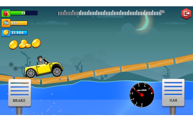 Crazy Mountain Climbing Pro Screenshot