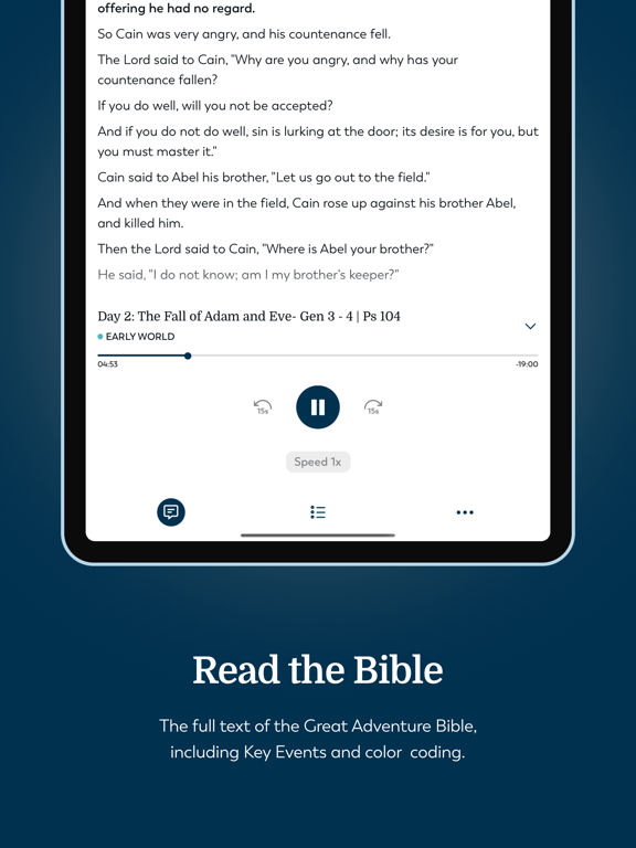Ascension: Catholic Bible iPad screenshot 4 - Reference app
