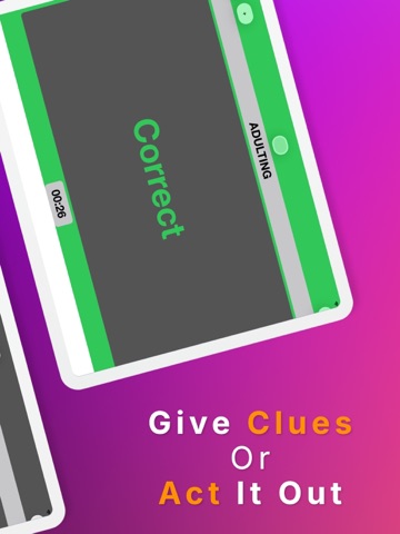 Charades Adult iPad screenshot