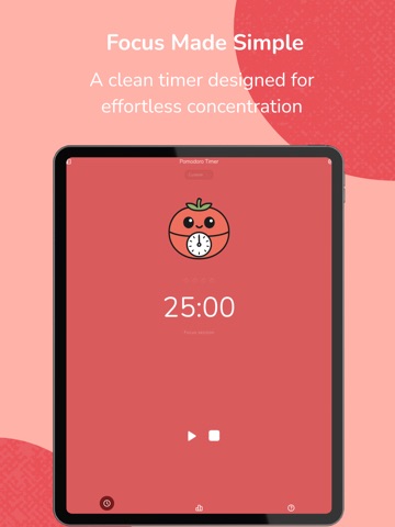 Pomodoro Timer: Focus & Relax ipad screenshot 2