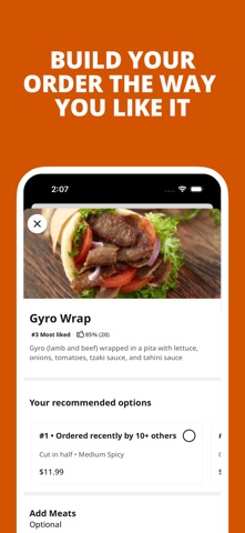 Falafel Corner App Screenshot 2 of 2