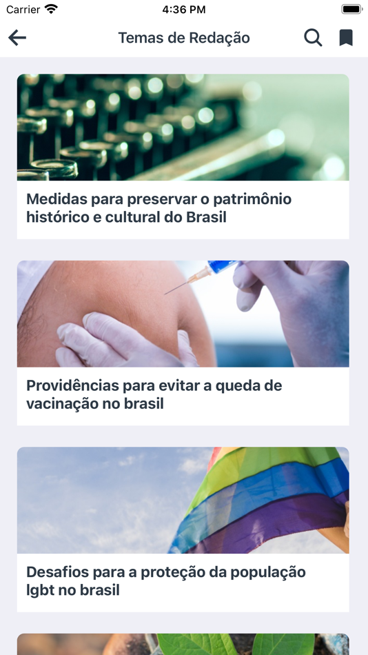 #7. Estuda.com ENEM e Vestibular (iOS) By: Grupo Estuda Ltda ME