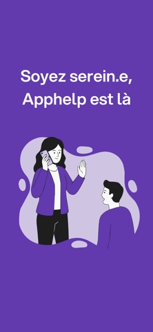 Apphelp - Faux Appel SOS iPhone screenshot