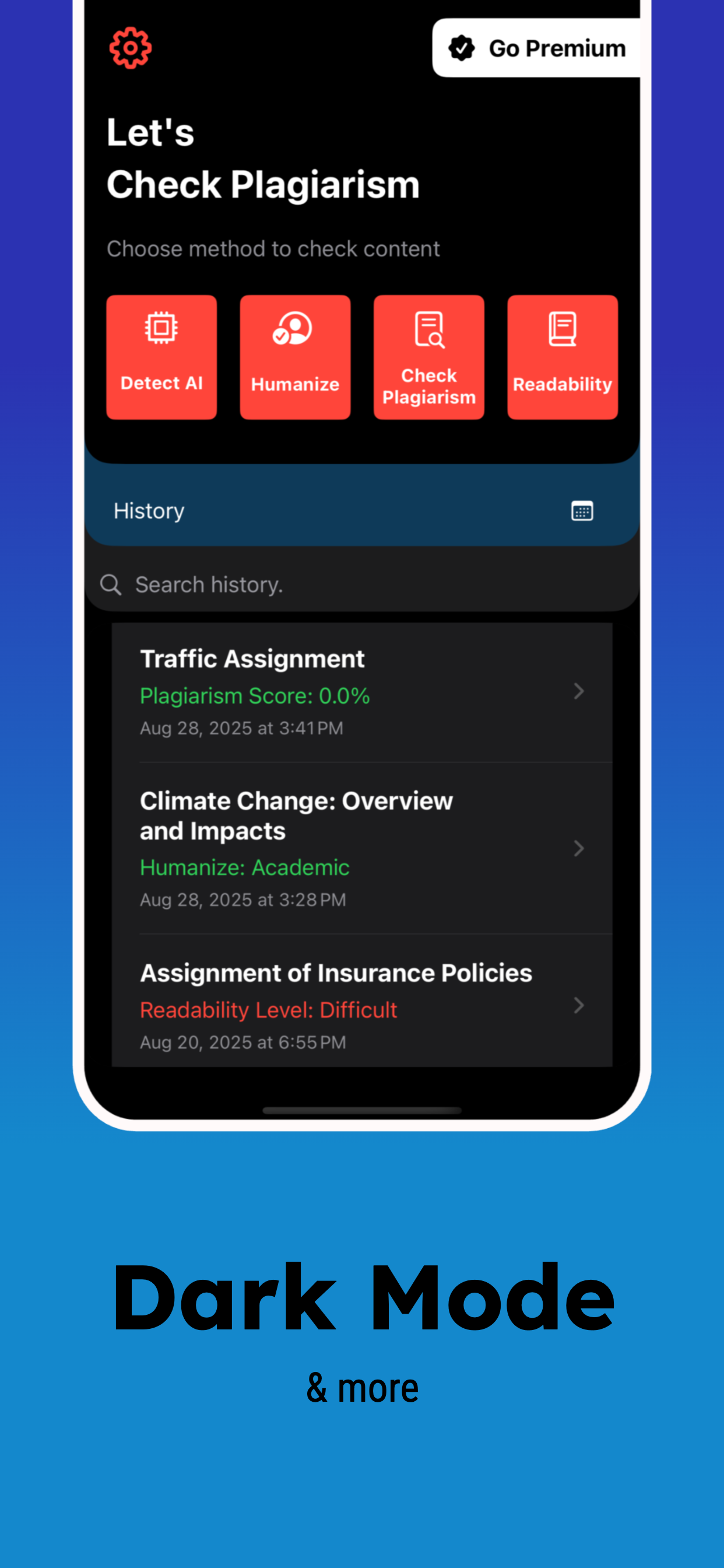 Plagiarism Checker - Detect AI