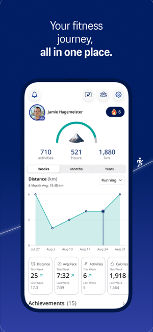 ASICS Runkeeper - Running App Screenshot