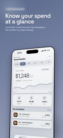 App Ads Manager Screenshot 1 of 7