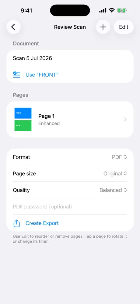 SimpleScanner screenshot 3