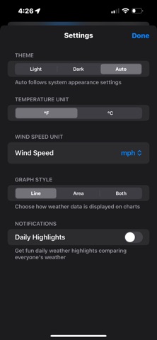 Weather for Families screenshot