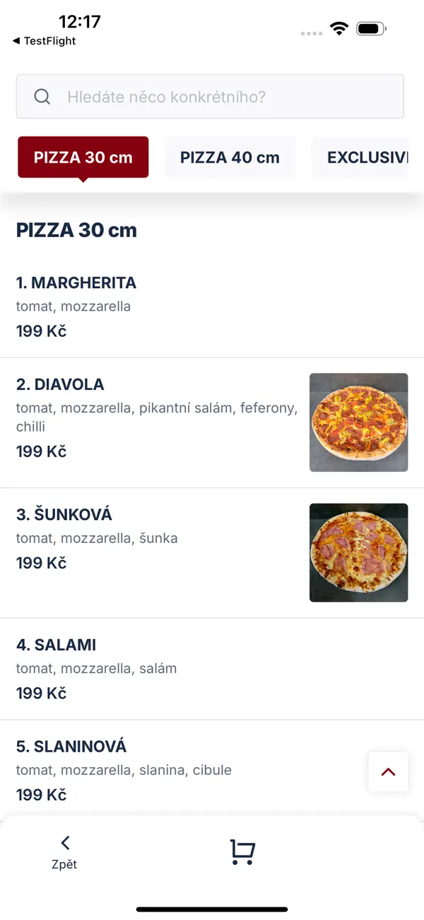 Screenshot #2 pour Pizza Cantina