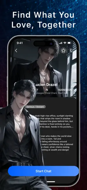 Char.AI: Chat with AI iPhone screenshot 5
