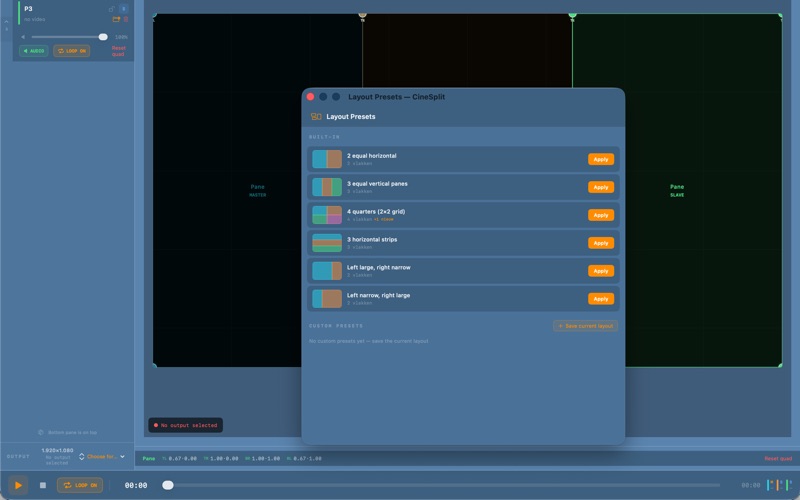 CineSplit screenshot