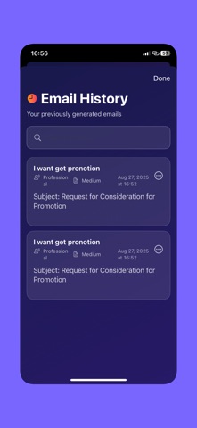 AI Email Mail Generator Writer Screenshot 3 of 3