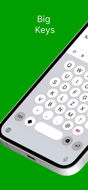 Typster - Big Keys Keyboard screenshot 1 of 8
