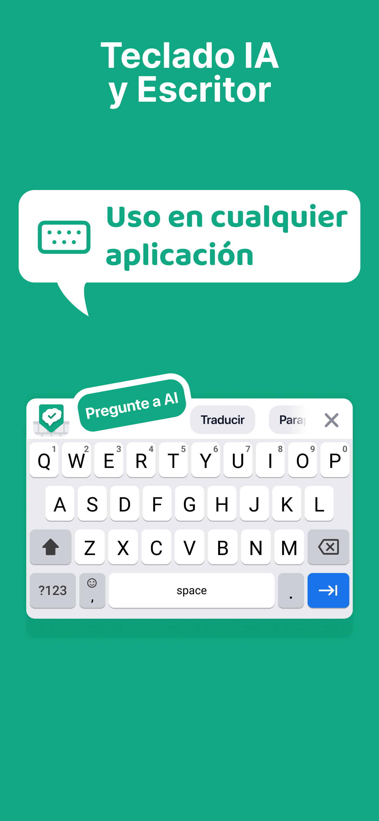 TypeAI - AI Writing Keyboard