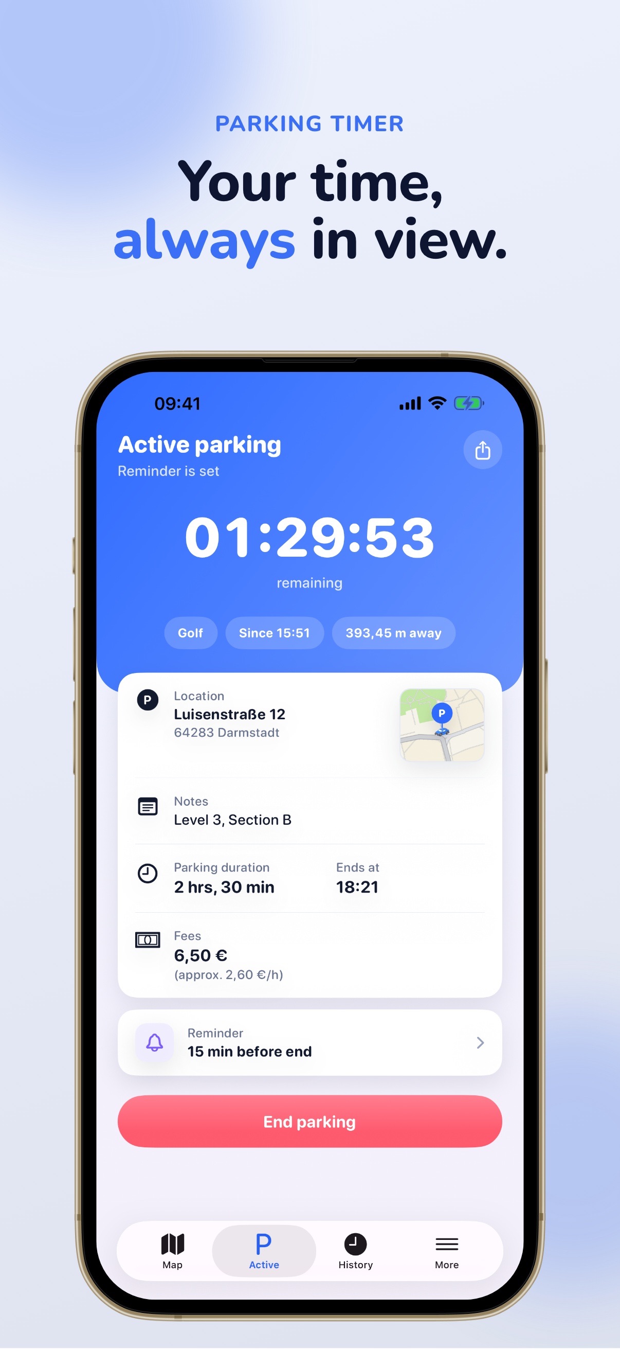 Screenshot 2 of SpotMyLot: Find Parked Car