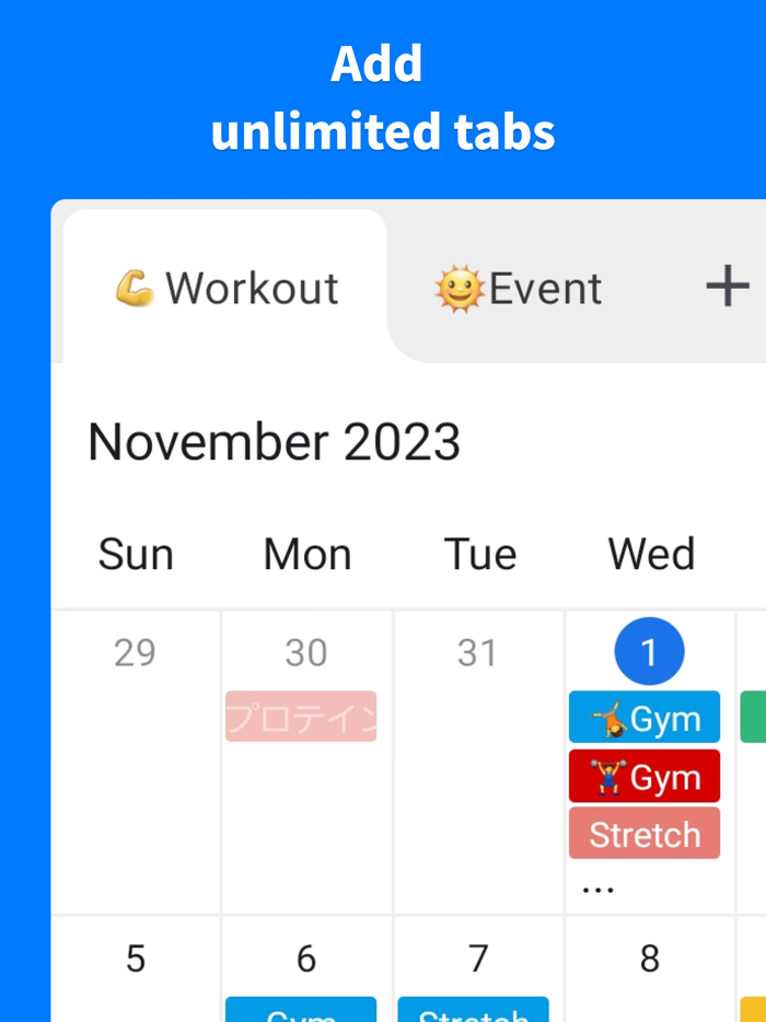 Plan Calendar -Make a Schedule