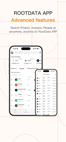 RootData - Top Crypto Database Screenshot 1 of 5