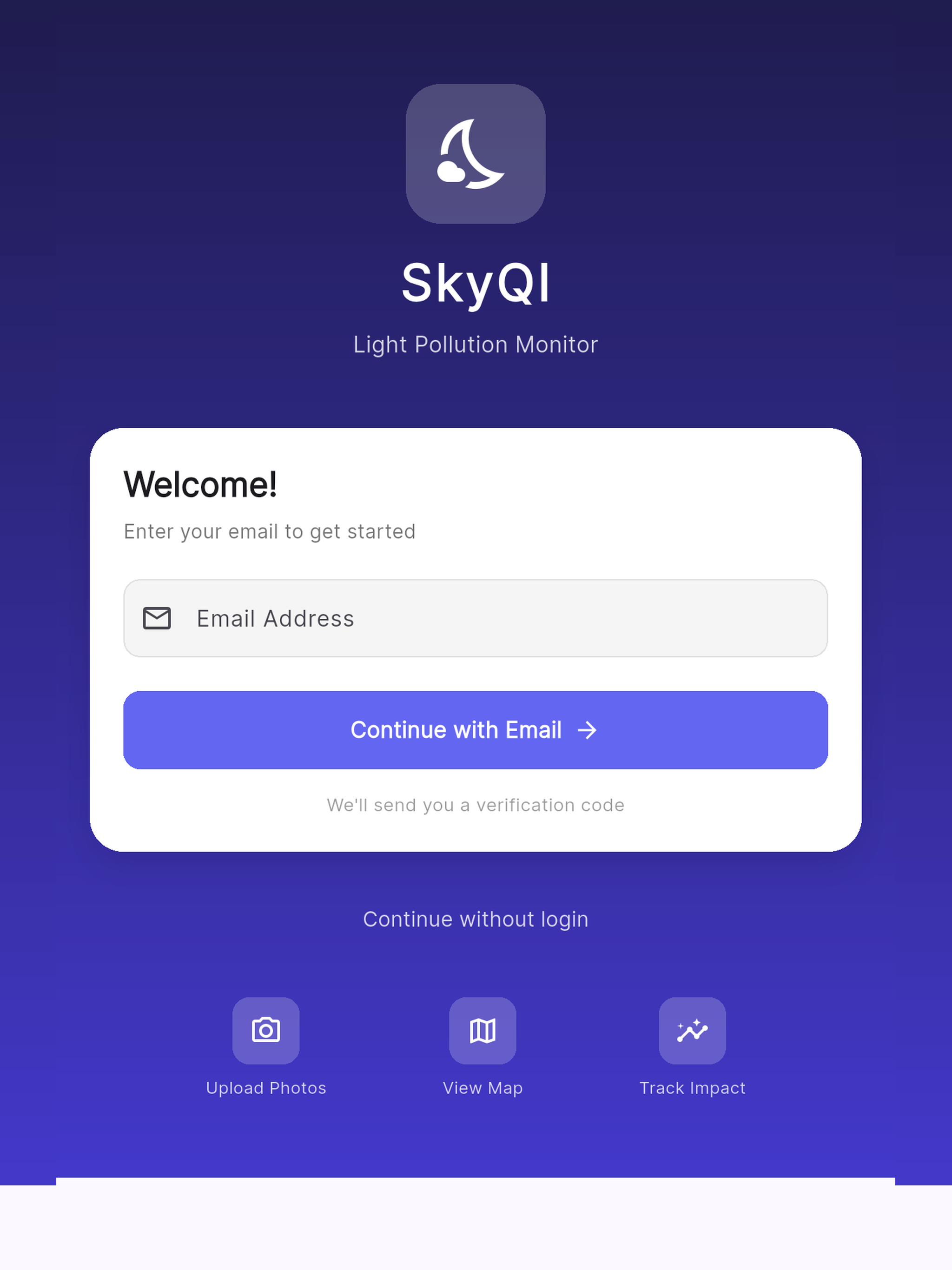 SkyQI - Light Pollution