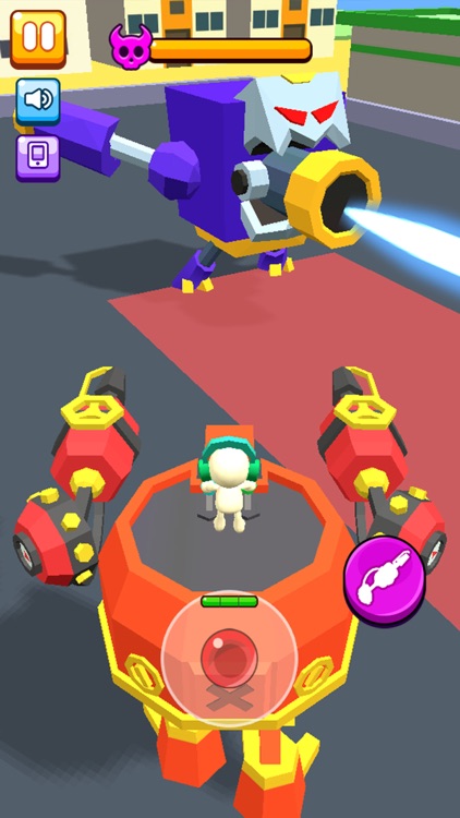 Merge Mecha War-Endless Sprint screenshot-4