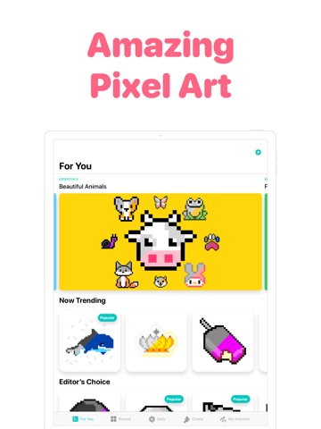 Pixel Me - Colour by Numbers iPad screenshot