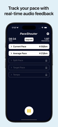 PaceShouter screenshot