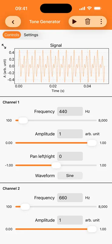 phyphox screenshot 6 of 6