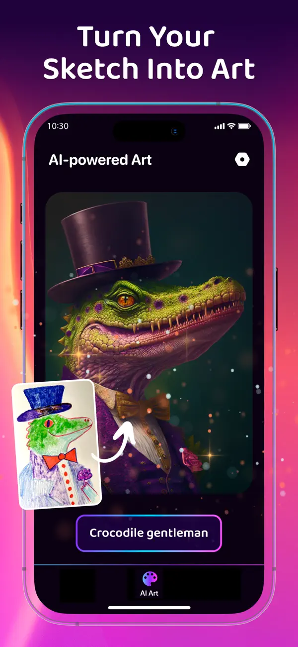 Screenshot #1 pour AI Image & Art Generator - AVI