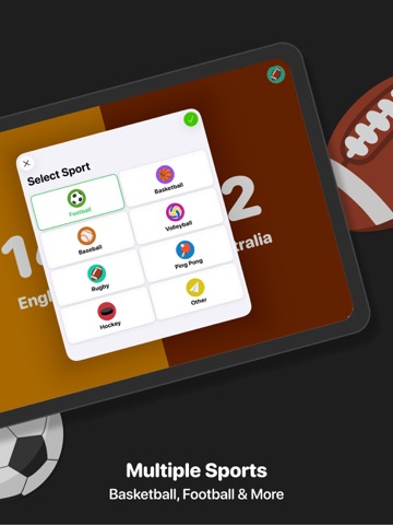 Score Keeper - Track Points iPad screenshot