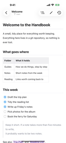 git.md — Markdown Editor Screenshot 2 of 6