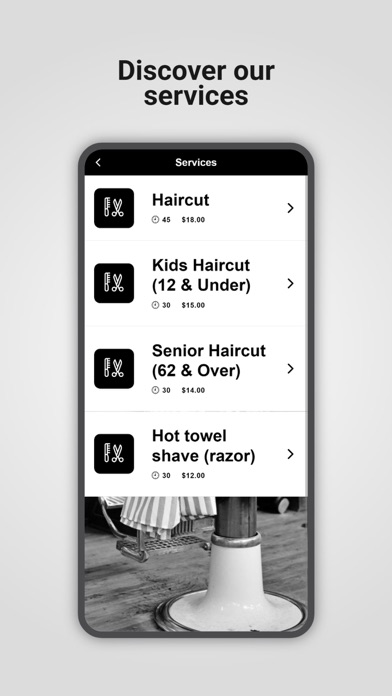 Hair Cutz Barbershop Screenshot