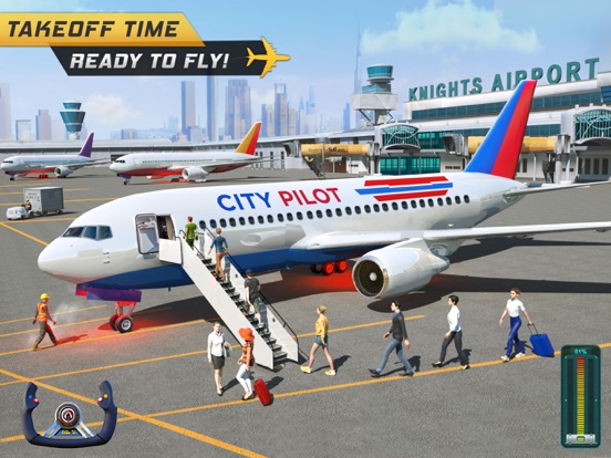 Screenshot #4 pour Airplane Pilot Flight: 3D Game