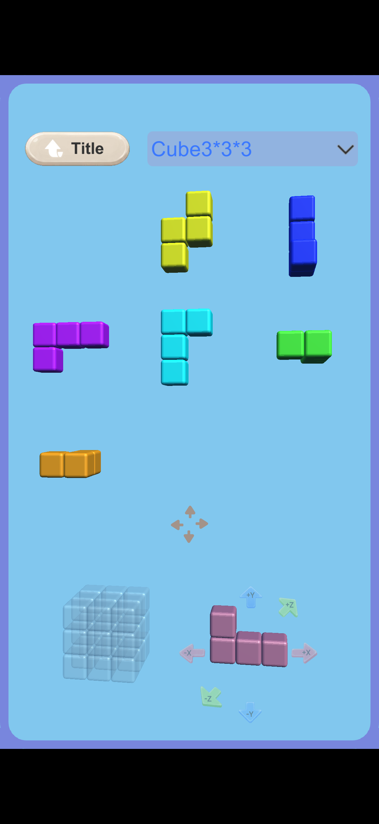 Cubic 3D Puzzle screenshot 2