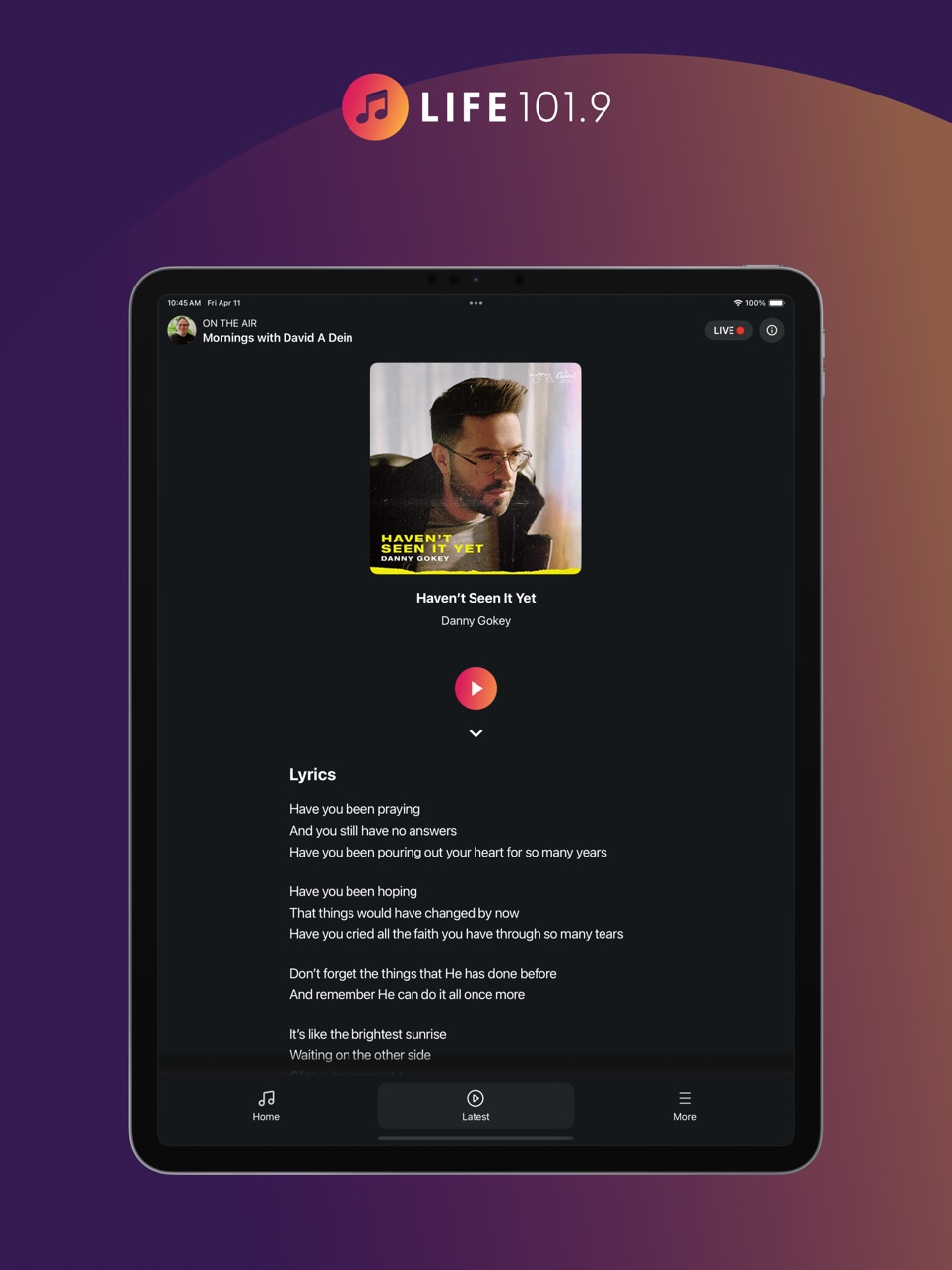 iPad screenshot