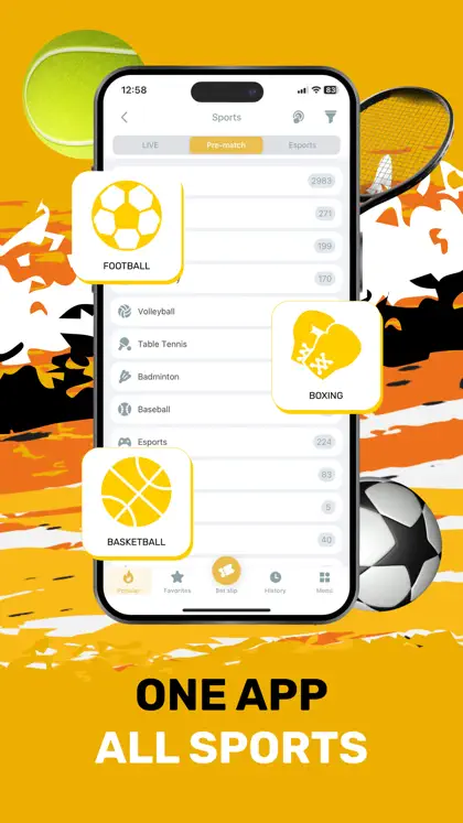 Captura de tela 4 de 6 de Melbet: Sports Betting Live