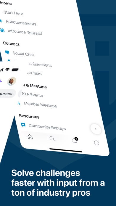 BTA Community iPhone screenshot 2 - Social Networking app